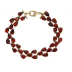 Çin Wholesale Jewelry Fashion Bracelet Design for Wemen Colorful zircon jewellery as Gift üretici firma