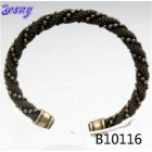 China bicycle ball chain braided cuff bangle bracelet B10116 manufacturer