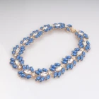 Çin bulk bubblegum beads chunky peace sign necklace N90020 üretici firma