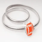 China color change rhinestone adjustable chain Chinese coin belt BT60024 Hersteller