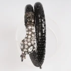 Çin crystal heart sex snake bangle bracelet B10136 üretici firma