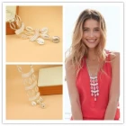 China fancy long chain vintage boutique pendant necklace STN003 manufacturer