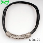 China handmade tattoo vintage boutique magnet choker necklace N90125 manufacturer