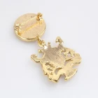 Çin men flag pin gold men s cheap brooches in bulk brooch P80007 üretici firma