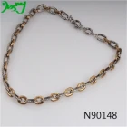 China mens fashion small stainless steel link chain necklace N90148 manufacturer