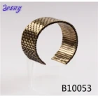 China palm cuff  fair sex brand west indian gold fish scales bangle manufacturer