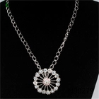 China silver turkey snowflake pendant jewelry necklace N90279 manufacturer