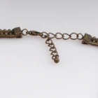 Çin simple design layers thin ball chain costume necklace N90191 üretici firma