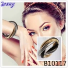 Cina wholesale expandable elastic handmade sexy dubai gold bangles produttore