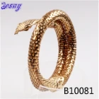 China wholesale gold snake bangle expandable bracelet B10081 manufacturer