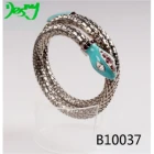 China wholesale indian glass arab ad turkish gold silver sex snake bangle manufacturer