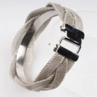 الصين wholesale silver jewelry three chains knot bracelet B10145 الصانع