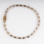 Çin wholesale thick silver chain men s magnetic jewelry N90301 üretici firma