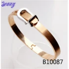 China women thin yellow gold fitbit wristband bracelet B10087 manufacturer