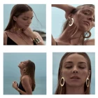 China 2017 Lastest design New Arrival Fashion Copper Choker Necklaces Earring Bracelet  Fine Jewelry Set For Woman manufacturer