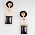 porcelana Costume Jewelry Women Fashion Earrings Gold Plated Female Earring Jewellery online fabricante