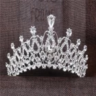 China Europe and the United States new popular bridal jewelry luxury rhinestone crown hair accessories manufacturer