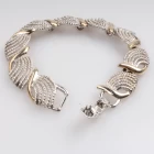 China Fashion European  Interchangeable Jewelry Alloy Material shell Shape Style Bracelet  for Women manufacturer