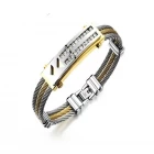 porcelana Brazalete de moda EE. UU., Fabricante de joyas de acero inoxidable fabricante
