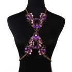 China Fashion crystal Body Chain,Women Body Chain Jewelry manufacturer