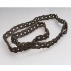 China Metal sand chain belts 3 woven 18k gold / black  plating metal belt middle East country jewelry manufacturer