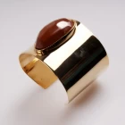 China Wholesale Fashion Mens women Bulk Bangle for Punk Jewelry Adjustable Fashion Copper Bracelet manufacturer