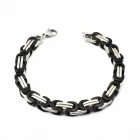 China Wholesale made in China bracelet high quality men 316 L stainless steel bracelets, new bracelets in titanium jewelry manufacturer