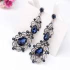 China Fashion diamond silver,nickel plated stud earrings supplier for women manufacturer