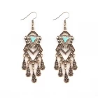 China Großhandel Top-Design-Ohrring, Alloy Fancy Hooked Ohrringe für Girls Fashion Jewelry Design Antique Ohrringe für Frauen Hersteller