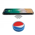 China Personalized Pepsi shaped 5W wireless charging charger pad manufacturer