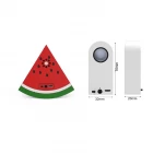 China Portable ABS PVC watermelon shapes mini speaker promotiona bluetooth speaker manufacturer