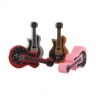 China Wholesale customzied guitar shaped pvc bluetoooth speakers manufacturer