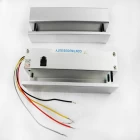 China Frameless glass doors up and down power plug lock PY-EL8 manufacturer