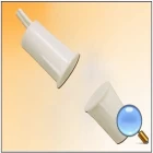 porcelana contacto magnético conmutador magnético sensor de puerta sensor interruptor de puerta contacto empotrar interruptor PY-C33A fabricante