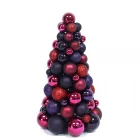 Chine arbre de boules de Noël de couleur de prune 30 cm fabricant