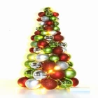 China 45cm Colorful Tabletop Decoration Christmas Ornament Tree manufacturer