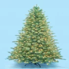 China Decoração da árvore de Natal de 7,5-ft, árvore de Natal artificial, levou a árvore de Natal fabricante