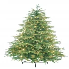 porcelana 7.5' llevadas árbol de Navidad, árbol de Navidad artificial venta fabricante