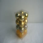 China Attractive Decorative Christmas Plastic Bauble manufacturer