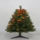 China Christmas ceramic tree PVC christmas tree outdoor colored light Christmas tree manufacturer