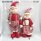 中国 Christmas gift ornaments tree hanging plush santa claus doll Christmas elf 制造商