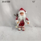 Chiny Classic shaped soft plush gift decor Christmas tree ornaments 9" 11" 12" 13" 16" 17" 18" 21" santa claus dolls producent