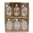China Clear Plastic Christmas Ornament Balls  manufacturer