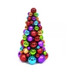 porcelana Colorido decoración de Navidad ornamentos cono árbol fabricante