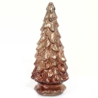 Chiny Delicate Glass Christmas Ornament Tree producent