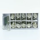 Cina Durable Decorative Lighted Glass Ball Ornaments produttore