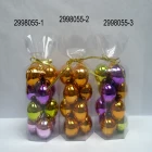 China Fashionable Christmas Decorative Hanging ball manufacturer