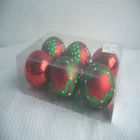 China Fashionable Plastic Xmas Bauble Ornament manufacturer
