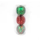 China Gorgeous Shatterproof Plastic Ball With Hand Painting Hersteller