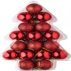 China Hot Selling Inexpensive Plastic Christmas Ball Set manufacturer